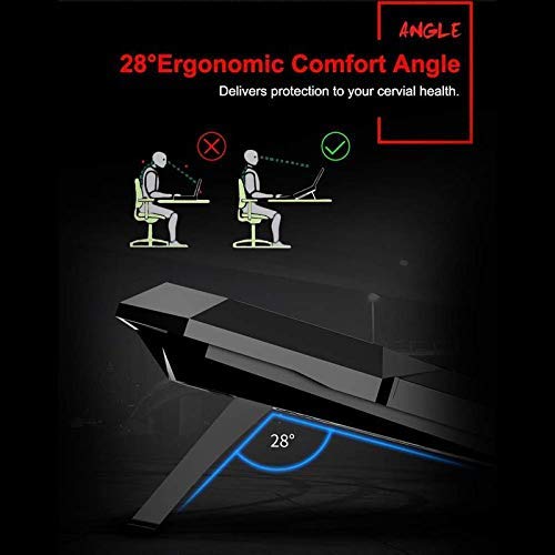 Dezful COOLCOLD K38 Laptop Air Cooling Fan Computer Support Stand (6-Fans) Cooler Adjustable Wind Speed Low Noise(Pack of 1) 5