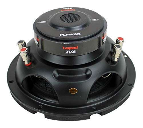 Pyle PLPW8D 8" 800W Car Audio Subwoofer Sub Power Woofer 4 Ohm Black (8 Pack) 3