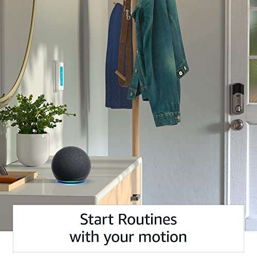 Echo Dot (4th Gen) | Smart speaker with Alexa | Glacier White 4