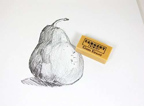 Sargent Art 12 Count Artist Gum Eraser, 2" x 1" x 1/2" 3