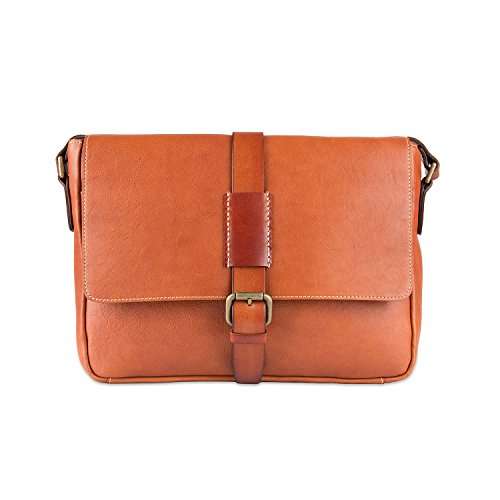 Rohit Bal Unisex Leather Saddle Bag 1