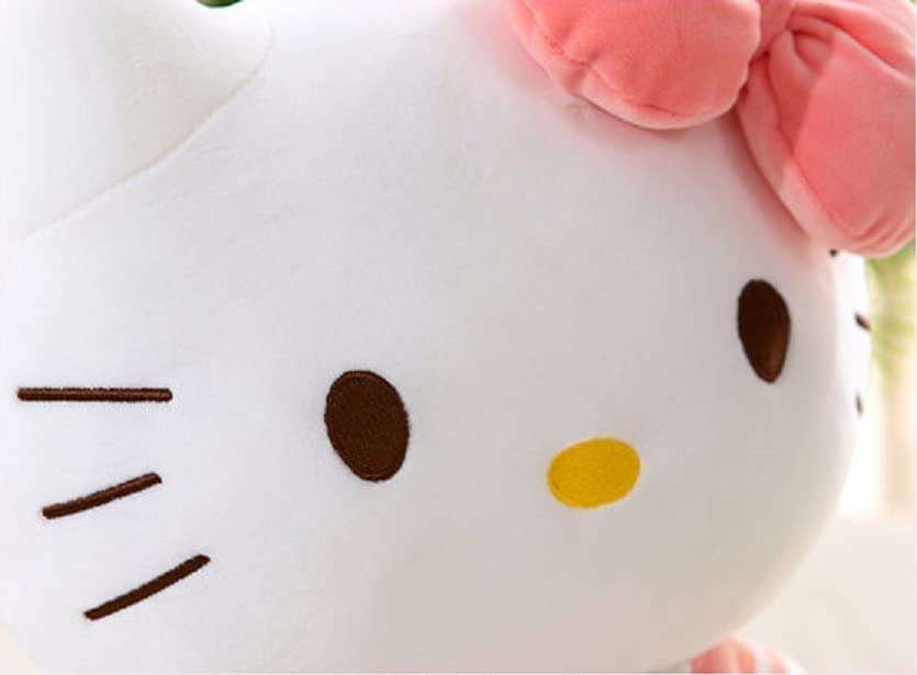 Froble Hey KittEy Cat Soft Toy | Cute Cuddly Stuffed Toy |for Baby, Girl, Boy, Kids Birthday Gift (Pink, 45 cm) (Appearance May Vary) 4
