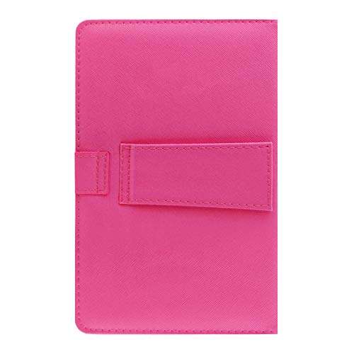 ACM Keyboard Case Compatible with Swipe Elite 2 Plus 2017 4g LTE Mobile Flip Cover Stand Plug & Play Device for Study & Gaming Pink 6