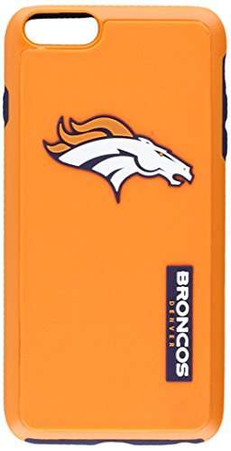 Forever Collectibles - Licensed NFL Cell Phone Case for Apple iPhone 6 Plus / 6s Plus - Retail Packaging - Denver Broncos 1