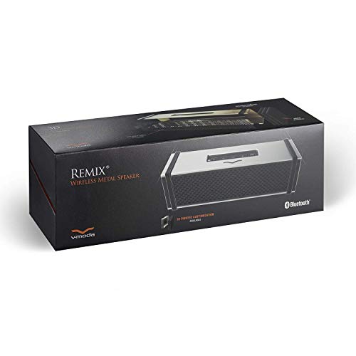 V-MODA Remix Bluetooth Hi-Fi Metal Mobile Speaker - Silver 5