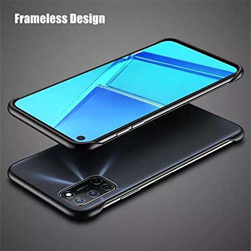 REALCASE Oppo A52 Back Cover Stylish | Frameless Translucent Matte TPU | Shock Proof Bumper Case Back Cover for Oppo A52 (F-Blue) 6