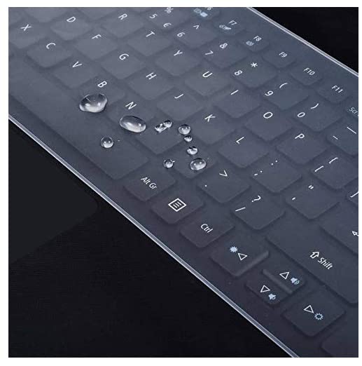 GARDIA Clear Keyboard Silicon Protector Ultra Thin Cover Clear Keyboard Silicon Protector Ultra Thin Cover for Dell Inspiron 15 5593 (C560517WIN9) Laptop (15.6 Inch) Keyboard Skin (Pack of 1) 5