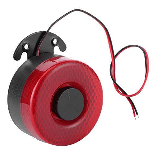 Car Back-up Alarm 100dB Universal Waterproof Car Truck Backup Reverse Beeper Warning Alarm Vehicle Horn Speaker Buzzer Sound Light 12/24V 1