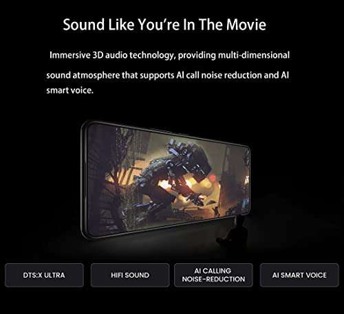 ZTE Axon 30 Smartphone- 5G Unlocked Android Cell Phone Snapdragon 870, 6.92'' 120HZ AMOLED Display, 64MP AI Quad-Camera,Under Screen Camera,4200mAH 65W Quick Charge,12GB+256GB,NFC,Aqua 6