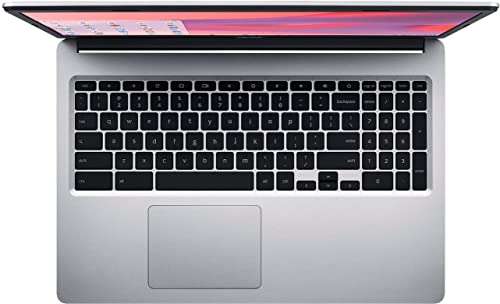 Acer Chromebook 315 15.6'' FHD 1080p IPS Touchscreen Light Laptop,Intel Celeron N4020,4GB RAM,64GB eMMC,HD Webcam,WiFi 5,12+ Hours Battery,Chrome OS,Silver with Accessories 3