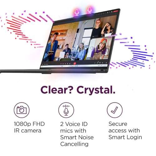 Lenovo Yoga 7i 2-in-1 Laptop, 16" 2K Touchscreen, Core Ultra 5 125U (Beats i7-1355U), 16GB LPDDR5X, 512GB SSD, 300 nits, Backlit, TB4, HDMI 2.1, FP, WiFi 6E, Webcam, PDG Portable Stand, Win 11 Pro 6