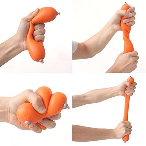Funny Fake Sausage Stress Relief Squeeze Toy Beige 2