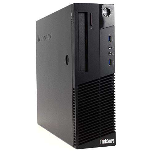 lenovo ThinkCentre M93p SFF Pro Business Desktop Computer, Intel Quad Core i5-4570 up to 3.6GHz, 8GB RAM, 128GB SSD, USB 3.0, VGA, Gigabit Ethernet, Windows 10 Professional (Renewed) 2