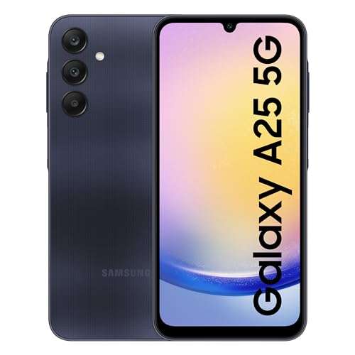 Samsung Galaxy A25 5G (Blue Black, 8GB, 128GB Storage) | 50 MP Main Camera | Android 14 with One UI 6.0 | 16GB Expandable RAM | Exynos 1280 | 5000 mAh Battery 1