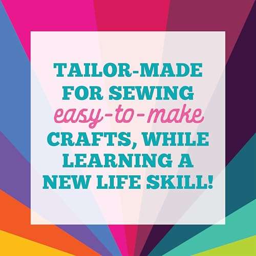 Craft-tastic Let’s Learn to Sew – Mini Sewing Kit, Arts and Crafts, Art Supplies, Embroidery Kit for Beginners, Includes Sewing Supplies, Easy-to-Follow Instructions, Arts & Crafts, Ages 7+ 3