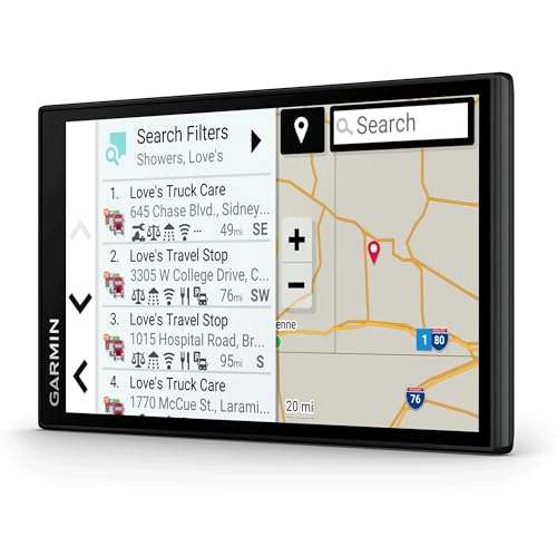 Garmin Dezl OTR610 GPS Truck Navigator 6" Dispaly-Custom Truck Routing, High-Resolution Birdseye Satellite Imagery, Commercial GPS Navigation For Semi Trucker Drivers Bundle With 32GB SD Card and more 2