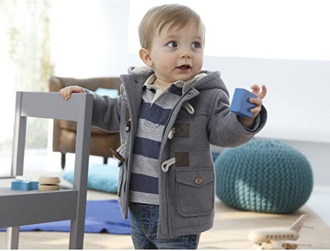 LadayPoa Fashion Winter Children Kids Baby Boys Infant Outerwear Coat Baby Kids Boys Jacket Coat 2