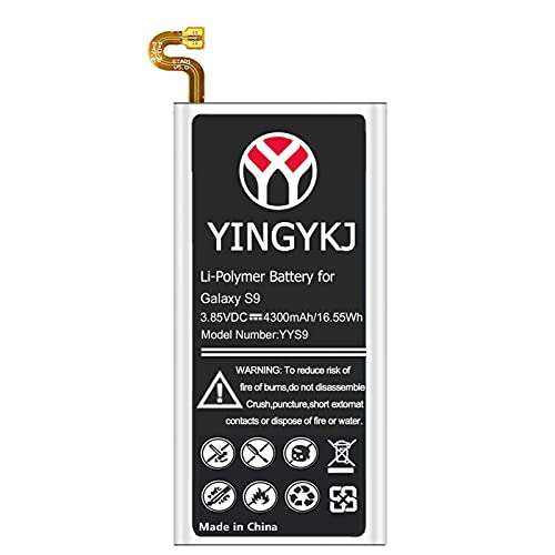 Galaxy S9 Battery,4300mAh High Capacity Battery EB-BG960ABE for Samsung Galaxy S9 G960 G960V G960A G960T G960P G960F with Complete Tool Kits 5