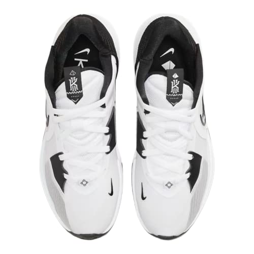 Nike Kyrie 5 Low Men's Basketball White/Black-White DO9617-100 10.5 4