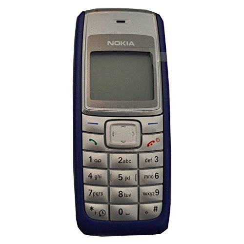 Nokia 1110i 4MB Classic (GSM only, No CDMA) Cell Phone (Blue) - International Version with No Warranty 1