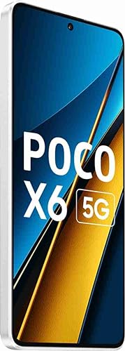 POCO X6 5G Snowstorm White, 12 GB RAM 256 GB ROM 6