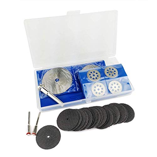 DIY Crafts Design # No 1, Pack Of 36 Pcs, Diamond Cutting Wheel and HSS Circular Saw Blades and Resin Metal Cutting Wheels Tools DIY Work (Design # No 1, Pack Of 36 Pcs) 5