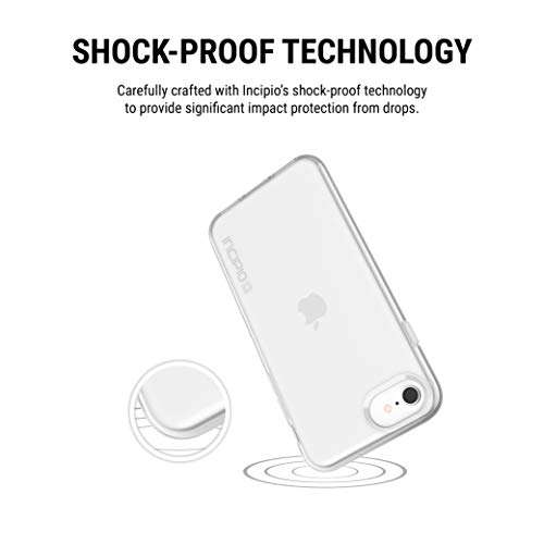 Incipio IPH-1480-BLK NGP Pure iPhone 8 & iPhone 7/6/6s Case with Clear, Shock-Absorbing Polymer for iPhone 8 & iPhone 7/6/6s - Black 2