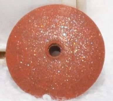 Thermo Red Knife Edge Rubber Wheels for Polishing Gold & Semi-Precious Metals.(Pack of 10) 1