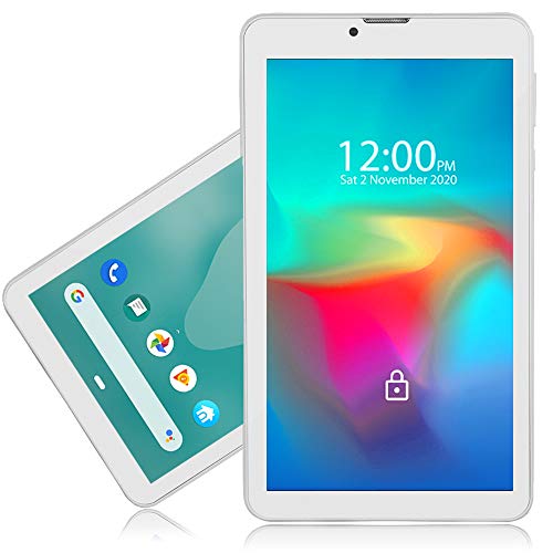 Indigi® 4G LTE 7-inch WiFi Tablet PC w/DualSIM - Supports 4G Wireless GSM Unlocked AT&T T-Mobile (White) 1