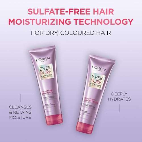 L'Oreal Paris Everpure Sulfate Free Moisture Shampoo, 250 ml 2