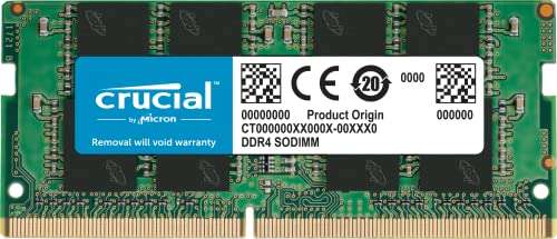 Crucial RAM 16GB DDR4 3200 MHz CL22 Laptop Memory CT16G4SFRA32A 1