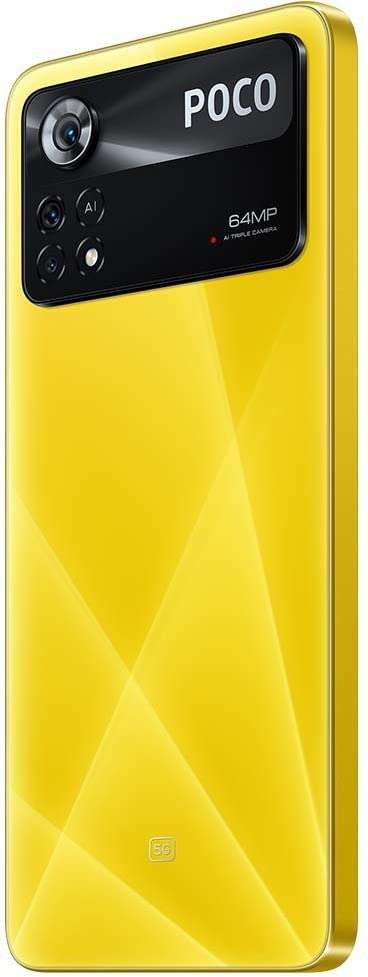POCO X4 Pro 5G (Yellow, 6GB RAM 128GB Storage) 5
