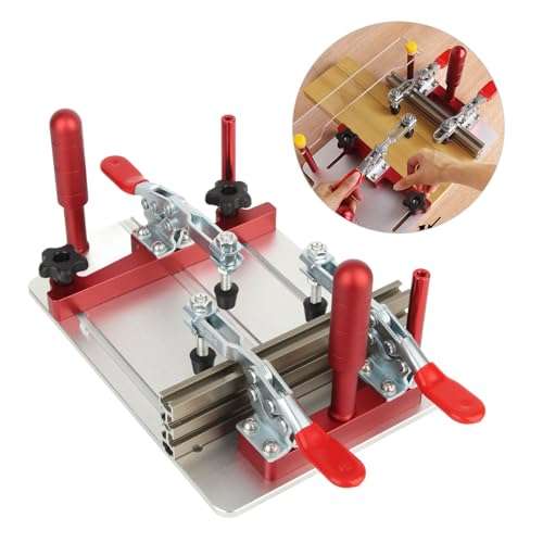 Router Table Coping Sled, Aluminum Router Table Coping Sled, Professional Rail Safety Coping Sled for Cabinet Door 5