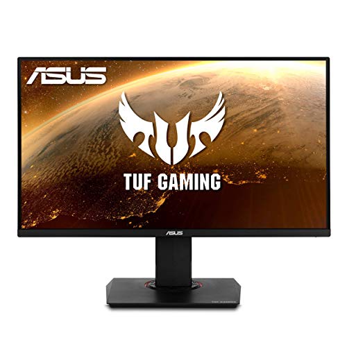 ASUS TUF Gaming VG289Q 28” Gaming Monitor 4K (3840 x 2160) IPS FreeSync Eye Care DisplayPort Dual HDMI HDR 10,BLACK 1
