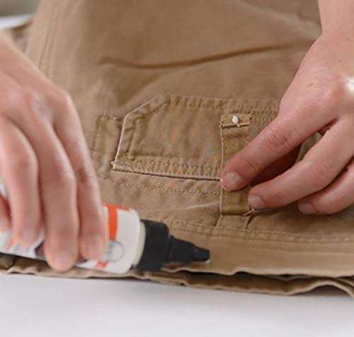 Tear Mender Instant Fabric and Leather Adhesive, 2 oz Bottle-Carded, TM-1, White 2