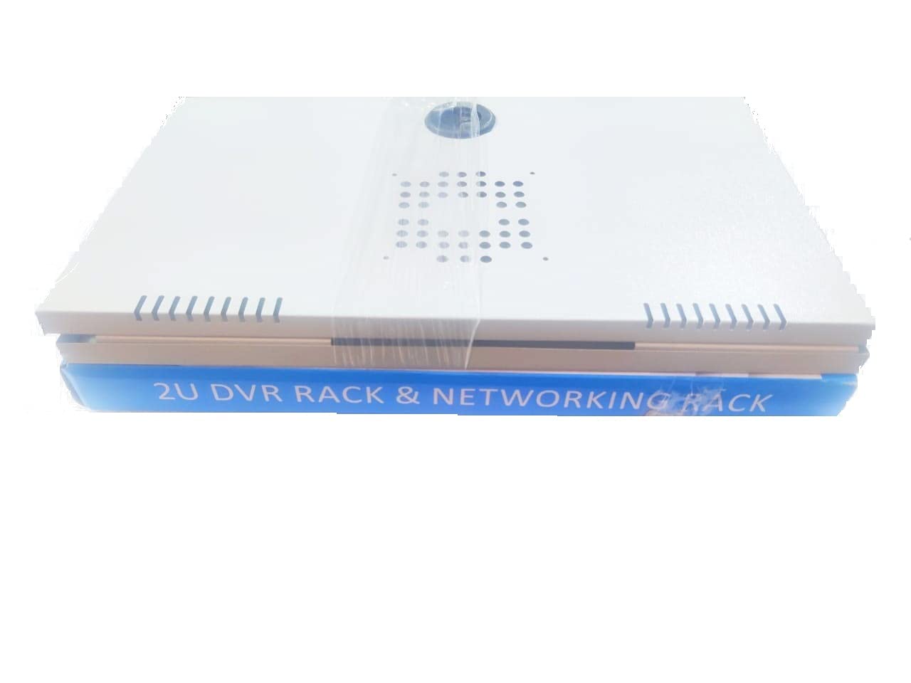 Hanutech DVR Rack 2U CCTV Server Rack 2U CCTV/DVR/NVR Cabinet Box | 2U DVR Rack Wall Mount with Lock | Network Rack | Server Rack (Foldable) 2