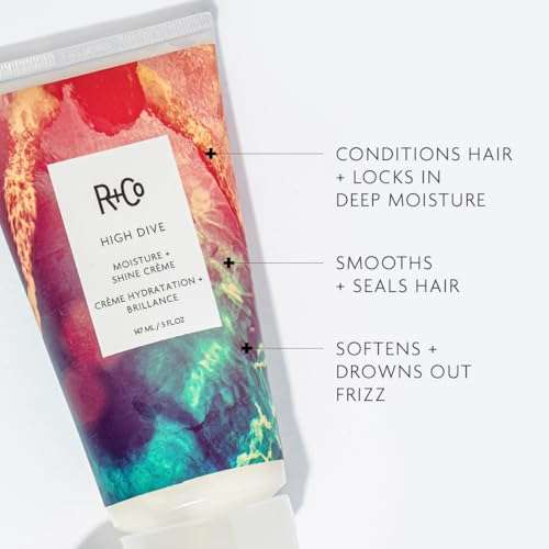 R+Co High Dive Moisture + Shine Crème Deluxe | Deep Hydration + Softens + Eliminates Frizz | Vegan + Cruelty-Free | 0.5 Fl Oz 2
