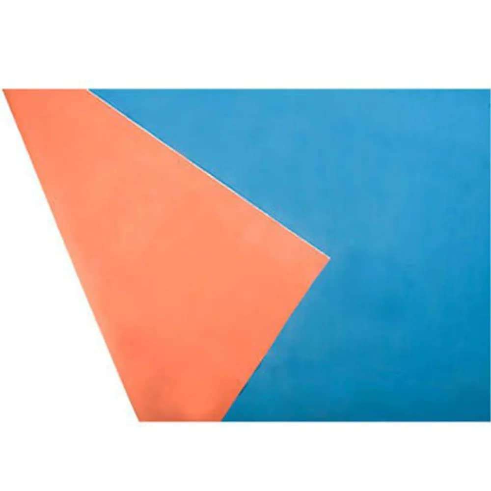 Humsafar Rubber Sheet/Macintosh Sheet/Mattress Protector for Hospital Bed or Baby Bed Colour: Red and Blue (3 Feet X 9 Feet) 6