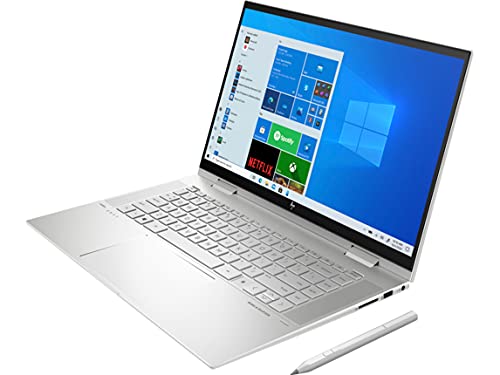 HP Envy x360 Convertible 15t Home and Business Laptop 2-in-1 (Intel i5-1135G7 4-Core, 64GB RAM, 512GB m.2 SATA SSD, Intel Iris Xe, 15.6" Touch Full HD (1920x1080), Active Pen, Win 11 Pro) with Hub 5