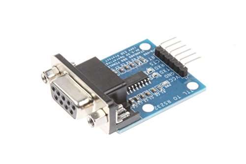 NOYITO TTL to RS232 Module TTL RS232 Male Female Mutual Conversion Module Serial Level Conversion to SP232 TTL Serial Port Communicates with RS232 Level Device 15KV ESD Protect (Female) 5