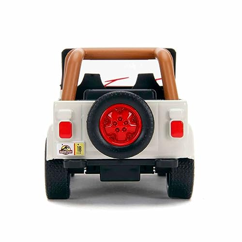 Jada Toys Jurassic World 1:32 Jeep Wrangler Die-cast Car, Toys for Kids and Adults 6