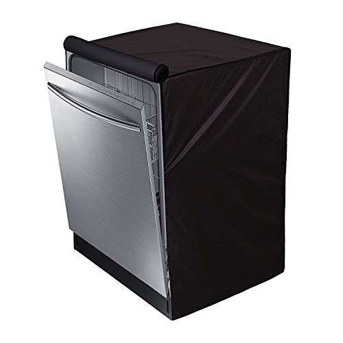 Lithara Dishwasher Cover for Bosch Sms40E32Eu 12 Place Setting| Standing Model | Waterproof & Dustproof | (Coffee) 1