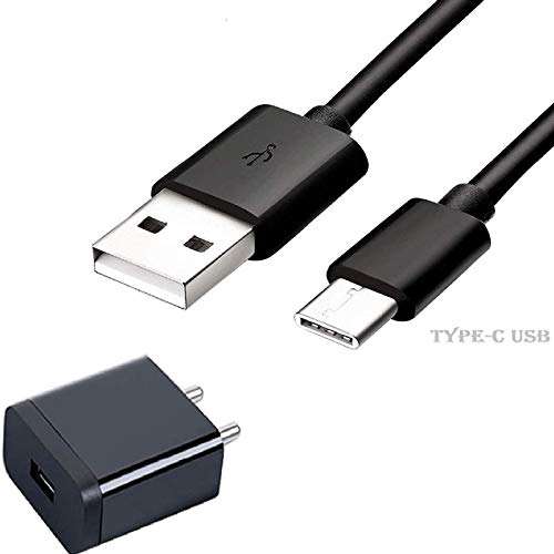 R.E. Type-C Charger For Nokia 6.1 Plus (Nokia X6) Charger Original Adapter Like Mobile Charger | Type-C Charger Cable Fast Charging Mobile Charger | Fast Charger | Android Charger with 1 Meter USB Type-C Charging Data Cable by Raghav Enterprises (3.1 Amp, Black) 5