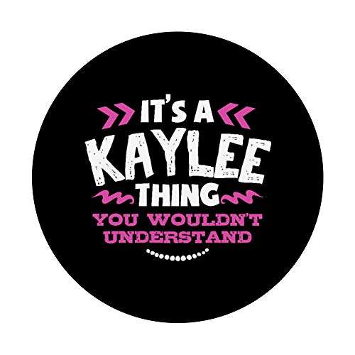 KAYLEE Personalized Custom Pop Socket Girls Birthday Gift PopSockets PopGrip: Swappable Grip for Phones & Tablets 3