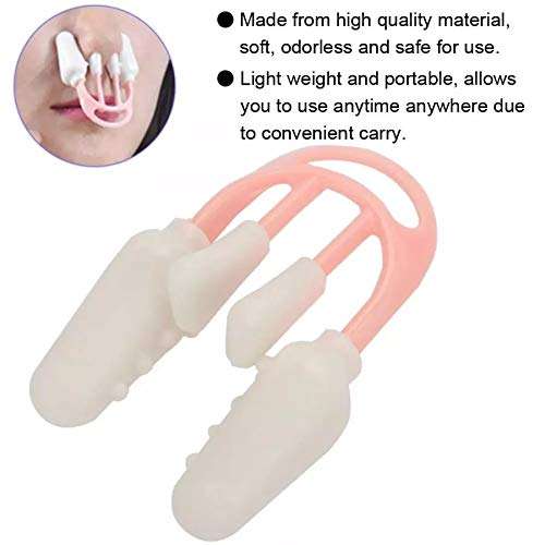 1pc Pink Nose Shaping Shaper Lifting Bridge Straightening Beauty Clip Face Lift Nose Up Clip Facial Clipper Corrector Beauty Tool 3
