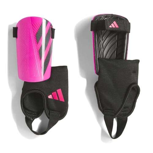 adidas Unisex-Adult Tiro Match Shin Guards, Black/Team Shock Pink, Medium 1