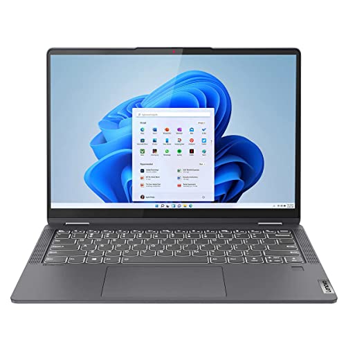 Lenovo IdeaPad Flex5 14" FHD+ IPS Touchscreen 2-in-1 Laptop | Intel i5-1235U 10-Core | Iris Xe Graphics | Backlit Keyboard | Fingerprint | Thunderbolt 4 | Wi-Fi 6 | 16GB LPDDR4 2TB SSD | Win11 Home