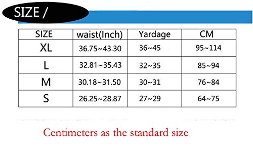 JERN Running Stretchable Sports Band Waist Bag with Zipper for Phones Keys and Cards (Black, M) 4