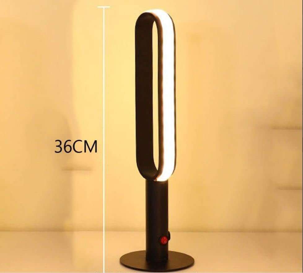 Arcanine Table Lamps, Rechargeable Cordless Led Table Lamp, Portable Outdoor Table Lamp Battery Operated in Black, Bar Restaurant Garden Ambient Light, Decorative Night, White Light (Outside) 4