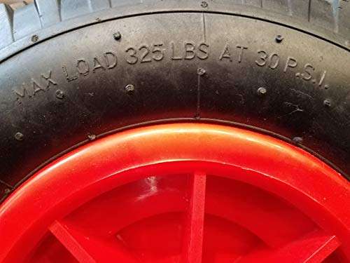 Newport Inflatable Boat Removable Transom Launch Wheels - Fits Any Transom Boat! 6